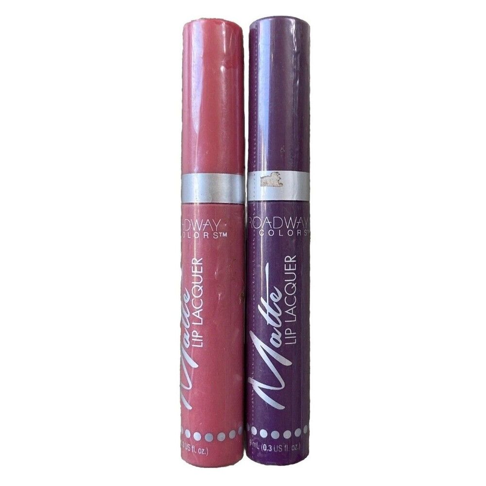 Broadway Colors Matte Lip Lacquer 05 Top Selection 01 Electric Shot Lot